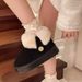 Snow Boots With Fleece Lining, Warm Non-Slip, Suitable For Home And Outdoor Wear, 2025 Winter New Style, Women's_vogvips.com