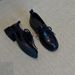 Sheepskin Version~French Retro Simple Lace-up Loafers, New Spring And Autumn Mid-heel Women's Versatile Small Leather_vogvips.com