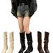 Fashion Petite Pointed Toe Height-Increasing Long Over-the-Knee High Hot Girl Riding Slim Boots_vogvips.com
