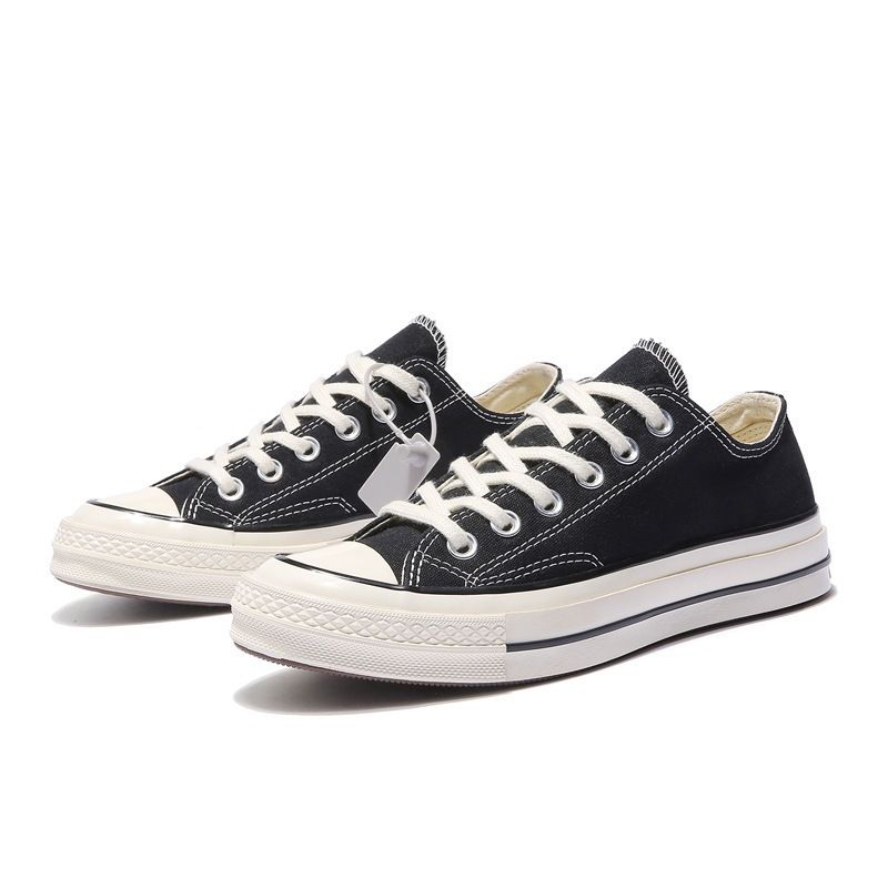 In-Stock New Meiqi New 1970S High Low Canvas For Men And Women, Classic Spring New Flat Women's Shoes_vogvips.com