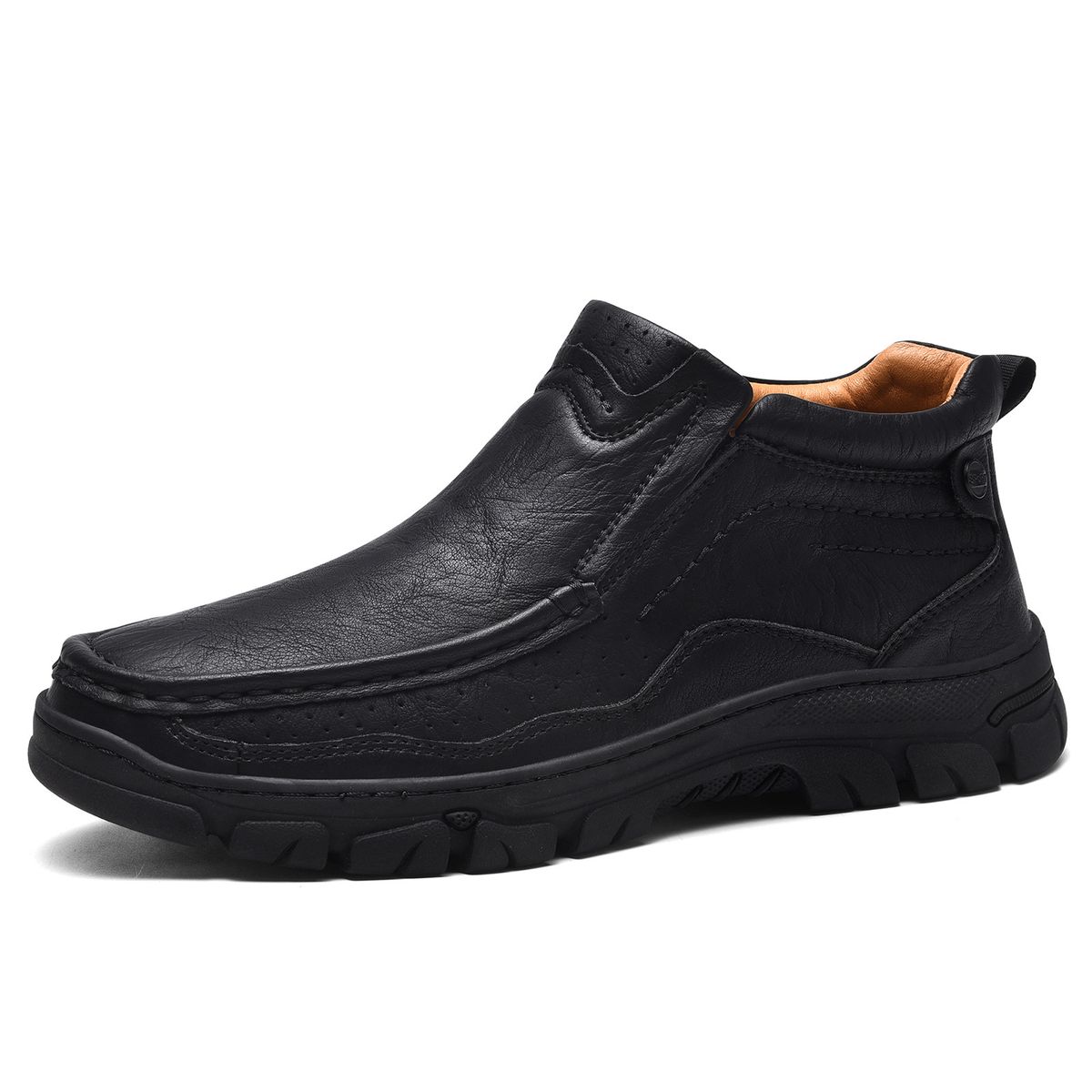 Men's Casual Shoes Short Boots Outdoor Casual Men's Boots Trendy Leather Casual Leather Shoes Men's Shoes_vogvips.com