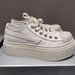 Original Cross Flower High Version S Dark Night Meteor Leather Sneakers Black And White Contrast Casual Board Shoes 25_vogvips.com