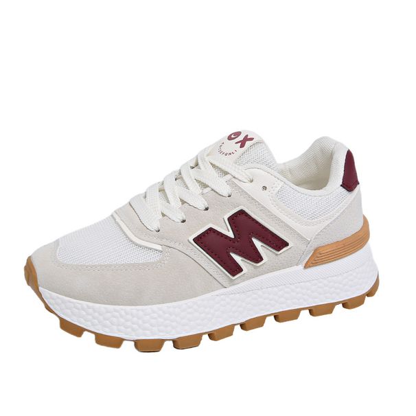 2025 Spring New Korean Style Breathable Dad For Women Students Casual Thick Sole Height Increasing Running Shoes J6109_vogvips.com