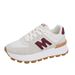 2025 Spring New Korean Style Breathable Dad For Women Students Casual Thick Sole Height Increasing Running Shoes J6109_vogvips.com