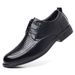 Summer Breathable Shoes, Business Formal Sandals, Perforated Leather Top Layer, Cowhide Casual Men's Shoes_vogvips.com