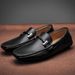 Men’s Shoes New Men's Large Size Breathable Loafers Hot Selling First Layer Leather Slip On Shoes All Match Leather Shoes_vogvips.com