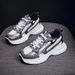 Summer New Korean Version Breathable Dad Female Students, Casual Sports Women, Thick Soled Height Increasing_vogvips.com