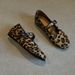 Sheepskin Version Niche Leopard Print One Strap Shallow Mouth Single Shoes For Women Flat Mary Jane Women's Shoes_vogvips.com