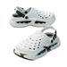 Men's Thick Sole Clogs Summer Outdoor Anti-Slip Wear-Resistant Deodorant Casual Driving Beach Sandals Slip-Ons Two-Wear_vogvips.com