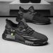 HKDQ 2025 Men's Breathable Shoes Slip On Sneakers Comfortable Mesh Walking Shoes Lightweight Non Slip Rubber Sole Casual Shoes_vogvips.com