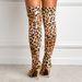Sexy Leopard Print Stiletto Boots For Women – Stretchy Slip-On Pointed-Toe Heeled Boots With Non-Slip Rubber Sole (Sizes 35-42)_vogvips.com