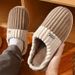 Winter Warm Fur For Men Women Couples House Non Slip Soft Shoes Comfort Flat Heel Home Indoor Bedroom Plush Slippers_vogvips.com