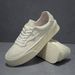 Versatile Trendy 2025 New Spring Breathable White Shoes Men's Genuine Leather Lightweight Casual Sneakers_vogvips.com