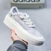 Putian LABCOURT Thick Soled Women's Board Height Increasing Leather Casual Couple Shoes, Black And White Versatile_vogvips.com