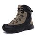 New Mid Top Tactical Boots Men's Outdoor Hiking Shoes Combat Boots Thick Soled Outdoor Hiking Shoes Fashionable Casual Shoes_vogvips.com