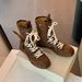 DesignerAutumn And Winter New Style,fashionable Retro Color Block,versatile Strap,side Zipper,hunting-style,disciplined,high-top,Martin Boot For Women_vogvips.com