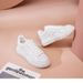 Women's Fashion Low-Top Sneakers With Rhinestones - Round Toe Breathable Casual Shoes For Spring, Autumn & Summer - Light Luxury Everyday Wear_vogvips.com