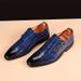 Men's British Business Casual Leather Pointed Toe Covers, Foot Straps, Buckles, Formal Attire, Plus Size Groom's Shoes, Covers, Straps, Buckles,_vogvips.com