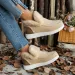 Winter Round Head Plush Comfortable Warm Short Tube Flat Bottom Large Womens Boots Size 36-43 241113_vogvips.com