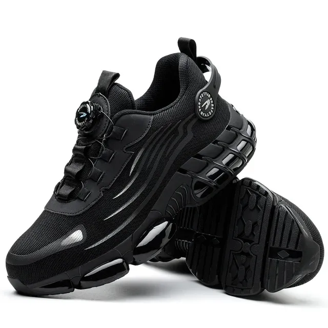 New Men Steel Toe Sneakers Indestructible Protective Boots Anti-smash Anti-puncture Work Safety Shoes_vogvips.com