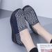 Handmade Woven Lazy Fahionable Trendy Thick Oled Women' Foot Cover, Breathable Caual Hoe, Port And Tourim 667_vogvips.com