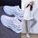 Women's Sports Sneakers Breathable Mesh Shoes Women Versatile Thick-Soled Casual Dad Shoes Trendy Women's Shoes_vogvips.com
