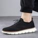 Euro Step 2025 Trendy Casual Shoes For Men Breathable Loafers Large Size Sneakers_vogvips.com
