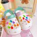 Hole Shoes Accessories DIY Accessories Xiaohongshu Dopamine Jelly Color Transparent Color Bear Candy Color Small Bear_vogvips.com