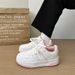 New Women's Casual Sports Platform Sneakers Trendy Street Style Retro Versatile Bread Shoes For Students_vogvips.com