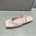 Women’s Shoes Spring New Products Exquisite Niche Design Pink Bowknot Shallow Mouth Flat Sandals_vogvips.com