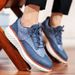 Men's Woven Patchwork Brogue Casual Sneakers Soft Lightweight Cushioned Non Slip Lace Up Walking Fashion Daily Comfort Dress Shoes_vogvips.com