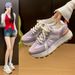 Little White Shoes Female And Female Students Leisure Sports Versatile Forrest Gump Shoes Street Shooting_vogvips.com