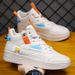 Men Shoes Sneakers Canvas Mesh Easy To Clean Shock Absorption Breathable Footgear_vogvips.com