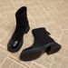 Elastic Autumn And Winter 2025 New Korean Style Ankle Boots, Trendy Short For Women, Slim Boots_vogvips.com