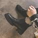 Martin Boots Men's Inner Height Increase Short Boots Men's Matte Leather Chelsea Boots Men's Leather Shoes Do Not Tie_vogvips.com