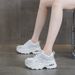 Small Thick-soled Dad Shoes Women's Casual Versatile Inner Height-increasing Lightweight Sports Shoes_vogvips.com