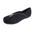 Cross-border 2026 Spring/Summer New Vintage Matte Flat Casual Round Toe V-cut Slip-On Plus Size Women's Shoes_vogvips.com