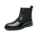 European Warm Series Fashion New High-top Single-breasted Men's British Style Personalized Polished Martin Boots_vogvips.com