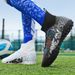 Men's High -top Football Shoes TF Broken Nail Artificial Lawn Children Student Training Football Shoes_vogvips.com