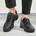 2025 Summer New Sandals Genuine Hollow Breathable Casual Leather Versatile Men's Shoes Soft Sole_vogvips.com