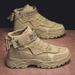 European Warm Series Men's Martin Spring Autumn New High-top Work Korean Versatile British Style Short Boots Casual Trendy Shoes_vogvips.com