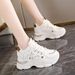Women's 2025 New Spring And Autumn Versatile White Genuine Leather Height-increasing Putian Sneakers Thick-soled Casual_vogvips.com