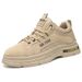 Men's Shoes Breathable Construction Site Work Labor Insurance Shoes Men's Thick-soled Non-slip Casual Dad Shoes_vogvips.com