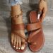 2023 European And American Large-size Women's Summer New Round-toe Slip-on Flat Casual Sandals For Outdoor Wear_vogvips.com