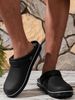 Men's Flat-Soled Clogs Are Breathable, Comfortable, Non-Slip, Wear-Resistant, Casual And Versatile, Daily Home Outing_vogvips.com