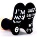Pure cotton casual sports socks explosive sole creative letter non-slip adhesive floor socks_vogvips.com