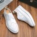 Euro Step Men's Large Size Brogue Thick-Soled Fashion British Style Casual Leather Shoes Trendy Shang Xuheng 2nd Quarter_vogvips.com