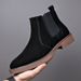 European Warm Series New Autumn Winter Fleece-Lined Warm Cow Suede Martin British Oxford Sole Men's Genuine Leather Boots_vogvips.com