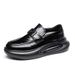 Spring Air Cushioned Genuine Business Casual Leather Shoes, Men's British Thick Soled Shoes With Increased_vogvips.com