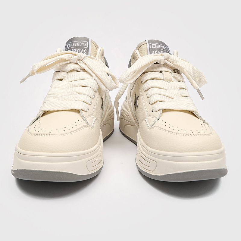 New Leather Spring Men's Shoes High-top Men's Heightening Tooling Martin Boots Women_vogvips.com